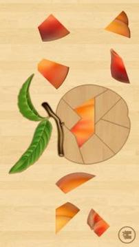 Kids Fruit Puzzles - Wooden Jigsaw游戏截图3