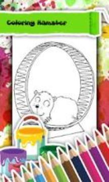 Hamster Coloring Book游戏截图1