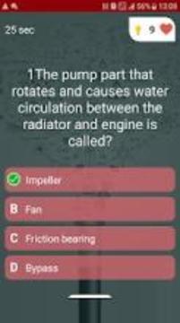 Automobile Engineering Test Quiz游戏截图4