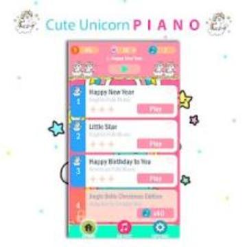 Cute Unicorn Piano游戏截图4