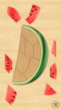 Kids Fruit Puzzles - Wooden Jigsaw游戏截图2