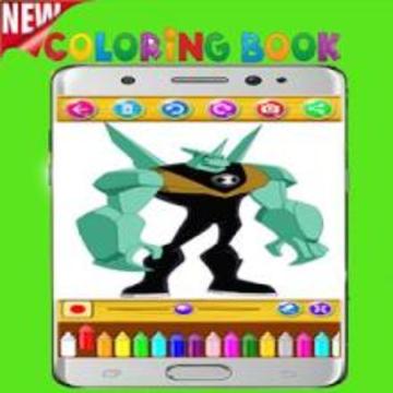 Ben 10 ColoringBook Game游戏截图2