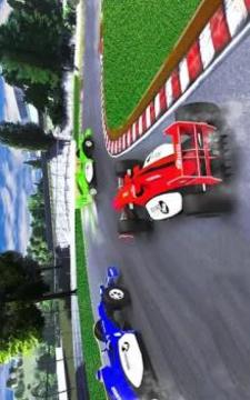 Formula Car Top Speed Racing Stunts on Bendy Ramp游戏截图2