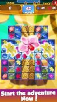 Flower Quest - Blossom Star Match 3 Blast Games游戏截图2