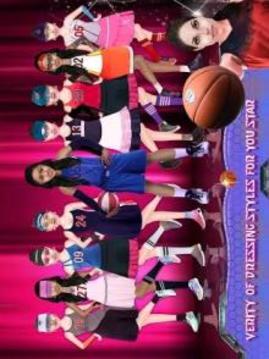 Basketball Star Girls Beauty Salon game for girls游戏截图3