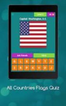 All Countries Flags Quiz游戏截图4