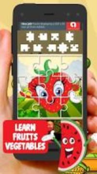 Fruit & Vegetable Puzzles For Kids游戏截图5