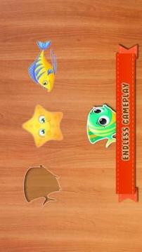 Baby Fish Shape Blocks Puzzle - Educational Game游戏截图5