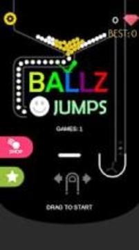 Ballz Jumps - The Balls of Color Game游戏截图5