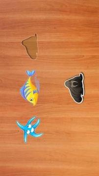 Baby Fish Shape Blocks Puzzle - Educational Game游戏截图1