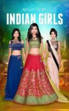 Indian Wedding Guest Fashion Girl Salon - Dressup游戏截图2