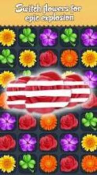 Blossom Blast - Blossom Blitz Blast Flower Match游戏截图4