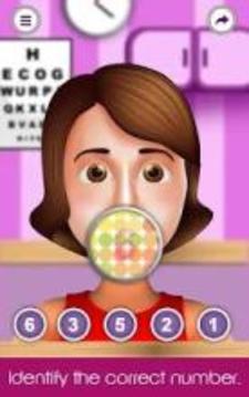 Kids Eye Doctor Game游戏截图4