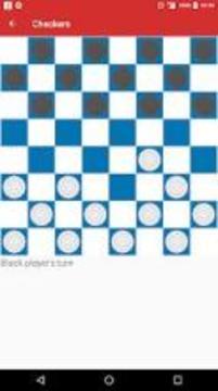 Checkers (Dame) Game Free游戏截图1