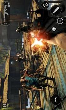 Zombie War Dead Frontier 3D游戏截图2