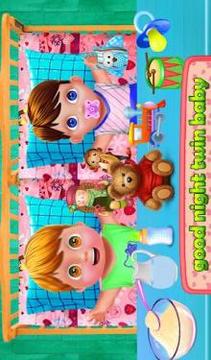 Newborn Twin Baby Mother Care Game: Virtual Family游戏截图1