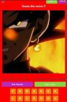 Guess the dragon ball super character游戏截图4