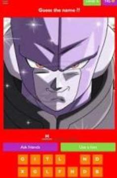 Guess the dragon ball super character游戏截图2