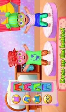 Newborn Twin Baby Mother Care Game: Virtual Family游戏截图3