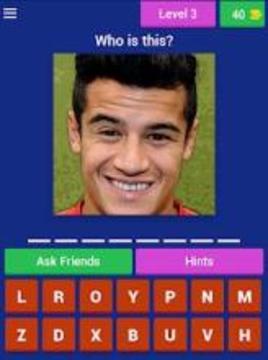 Guess Football Stars Players Quiz - ADs Free游戏截图1