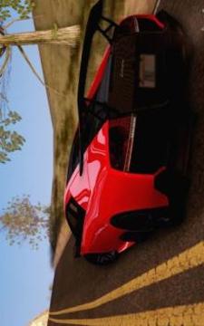 City Lamborghini Driving Aventador Car Simulator游戏截图3
