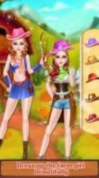 Farm Girl Makeover And Dressup:girls games游戏截图4