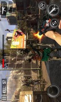 Zombie Shooting Dead Zombie Frontier 3D游戏截图3