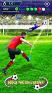 Football Dream Soccer League Real Penalty Shoot游戏截图5