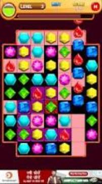 Jewels Crush Fun Match 3游戏截图1