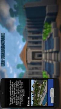 Map Jurassic for MCPE游戏截图3