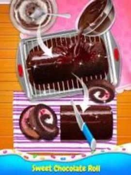 Ice Cream Cakes Roll Maker - Sweet and yummy游戏截图2