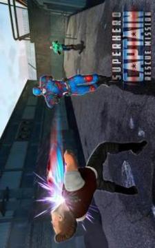 Superhero Captain City America Rescue Mission游戏截图2