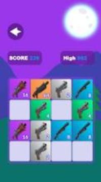 2048 for Fortnite - Weapons Merge Puzzle Game游戏截图3