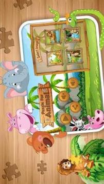Kids Zoo animal JIgsaw Puzzle游戏截图5