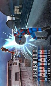 Superhero Captain City America Rescue Mission游戏截图1