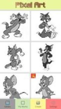 tom & jerry pixel art游戏截图4