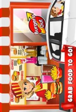 Drive Thru Simulator - Kids Mega City Food FREE游戏截图5