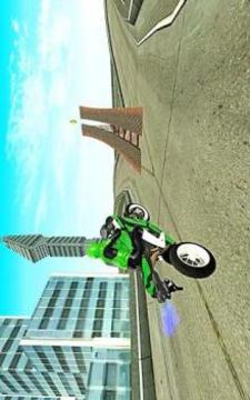 Bike Alien Hero Stunt Simulator - Super Driver游戏截图1