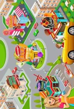 Drive Thru Simulator - Kids Mega City Food FREE游戏截图2