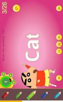 Shinchan Learn Alphabets and Numbers - (Kids Game)游戏截图4