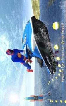 Jetski Water Racing: Superheroes League游戏截图3