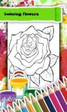 Flower Coloring Book For Me游戏截图2