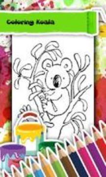 Koala Coloring Book游戏截图1
