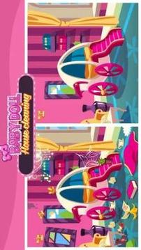 Baby Doll House Cleaning - Home cleanup game游戏截图1