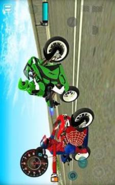 Bike Alien Hero Stunt Simulator - Super Driver游戏截图2