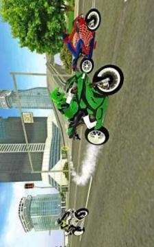 Bike Alien Hero Stunt Simulator - Super Driver游戏截图5