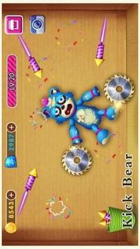 Beat Angry Bear - Funny Challenge Game游戏截图1