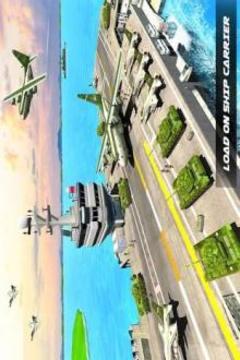 US Army Transporter – Plane Transport Ship Game游戏截图5