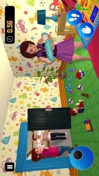 Happy Family Siblings Baby Care Nanny Mania Game游戏截图2