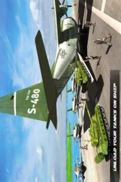 US Army Transporter – Plane Transport Ship Game游戏截图4